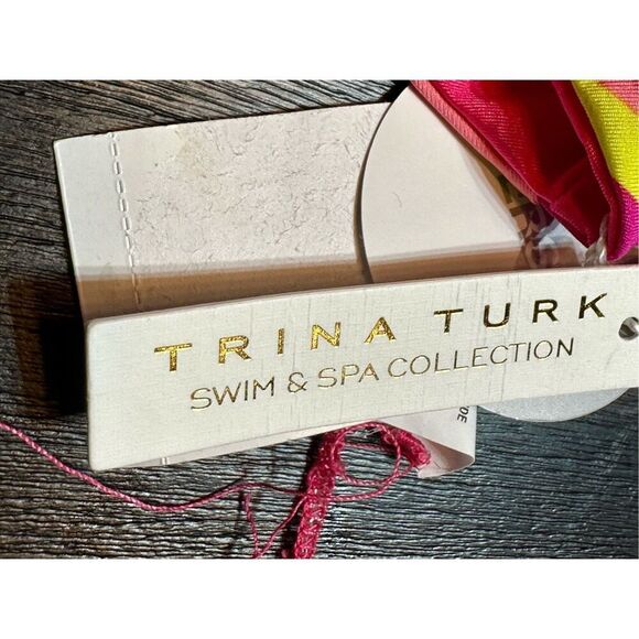 Trina Turk NWT size 12 reversible swim bottoms - Picture 8 of 9